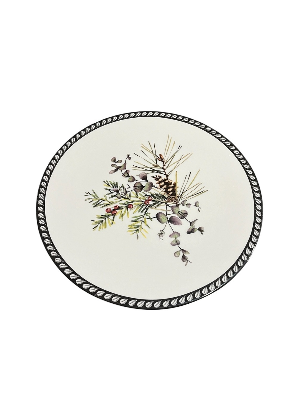 Lenox Etchings Collection 11” Pedestal Cake Platter Plate Riser